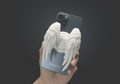 Angel Wings Magnetic Retractable Phone Holder